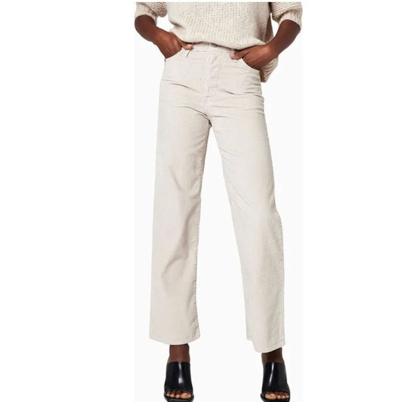 Levi's Premium RIBCAGE STRAIGHT ANKLE CORDUROY Pants - Picture 2 of 4